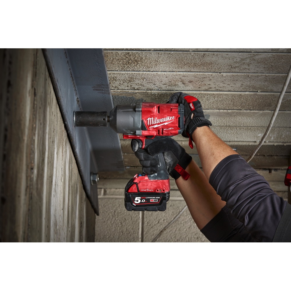 Boulonneuse à Chocs MILWAUKEE M18 ONEFHIWP12-0X FUEL ONE KEY 18V 1 017 Nm - 4933459724