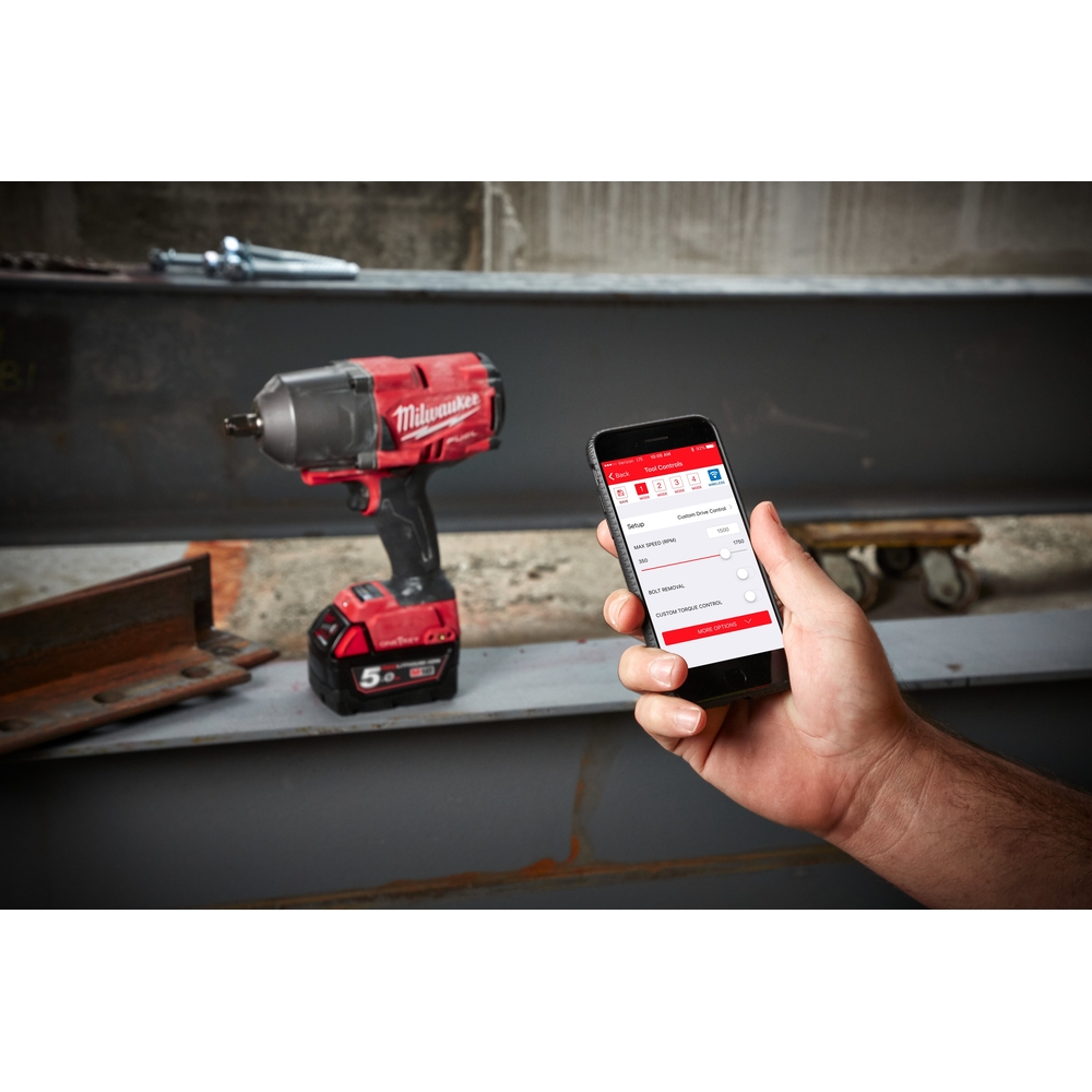 Boulonneuse à Chocs MILWAUKEE M18 ONEFHIWP12-0X FUEL ONE KEY 18V 1 017 Nm - 4933459724