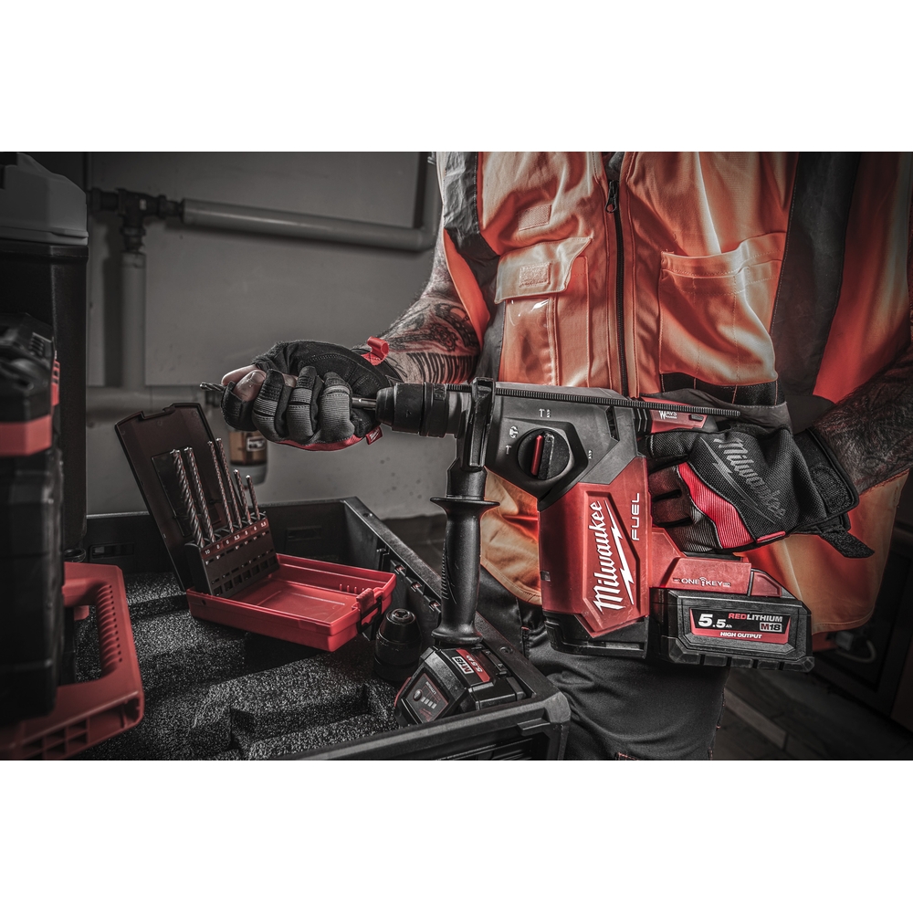 Perforateur MILWAUKEE M18 ONEFHX-0X SDS+ 26mm FUEL ONE KEY, FIXTEC, 18V - 4933478503