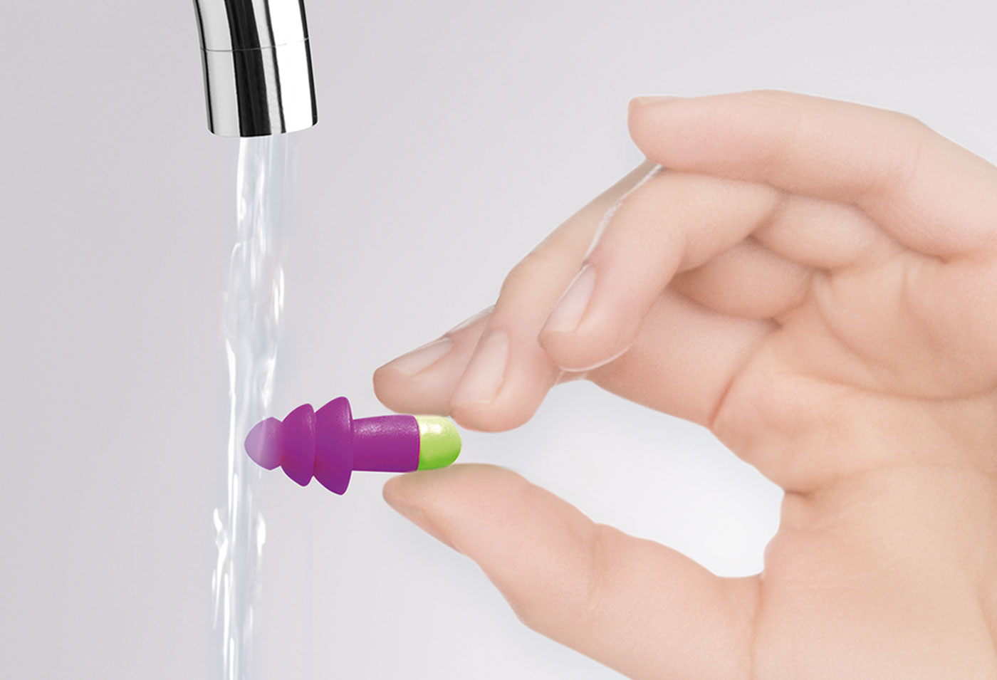 BOUCHONS D'OREILLES À COLORETTE ROCKET - LOT DE 50 - MOLDEX - 640001