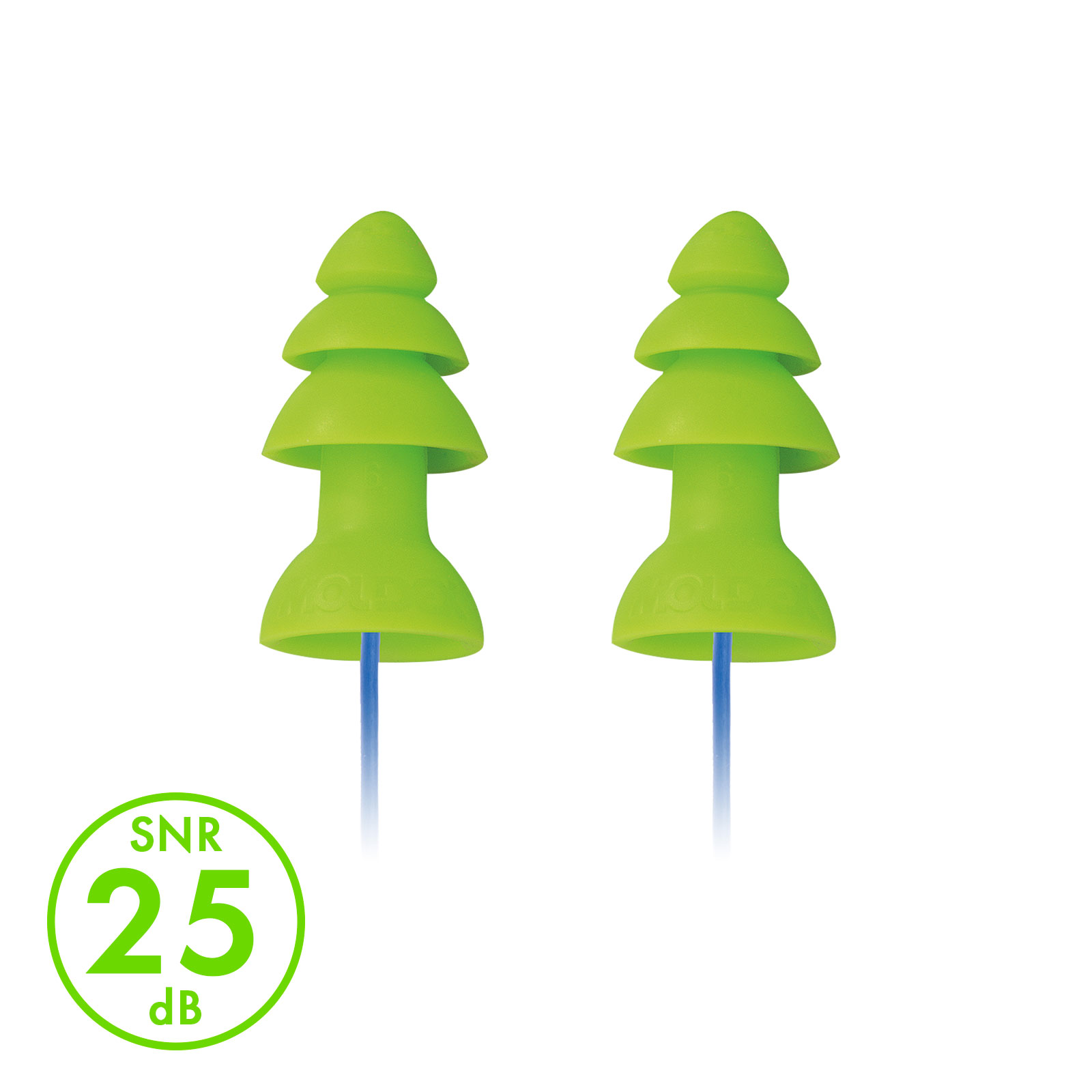 BOUCHONS D'OREILLES À COLORETTE COMETS - LOT DE 50 - MOLDEX - 642101