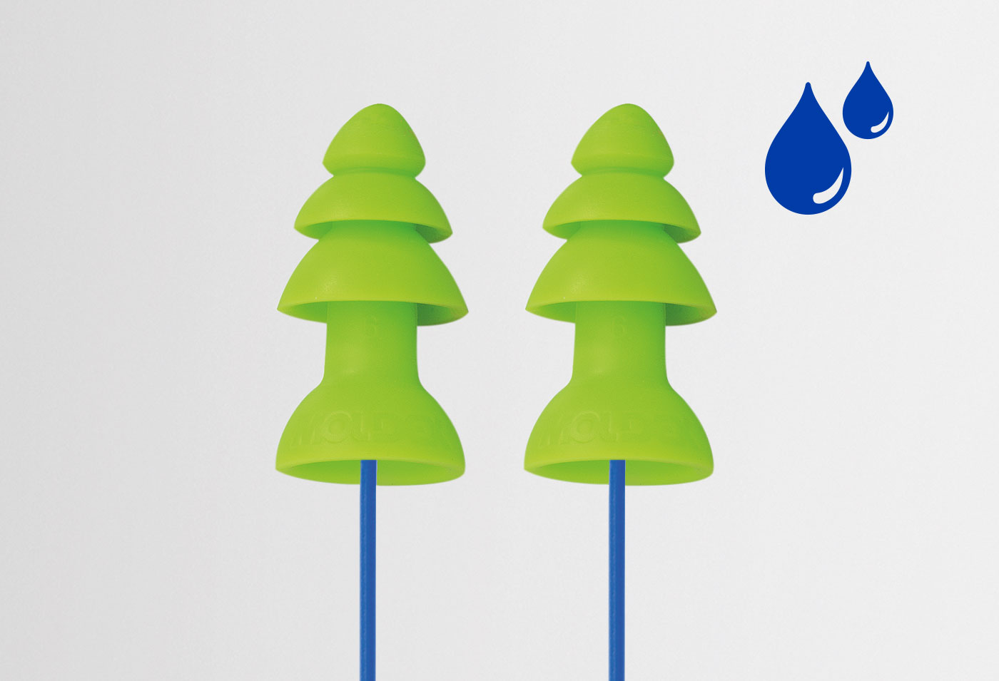 BOUCHONS D'OREILLES À COLORETTE COMETS - LOT DE 50 - MOLDEX - 642101