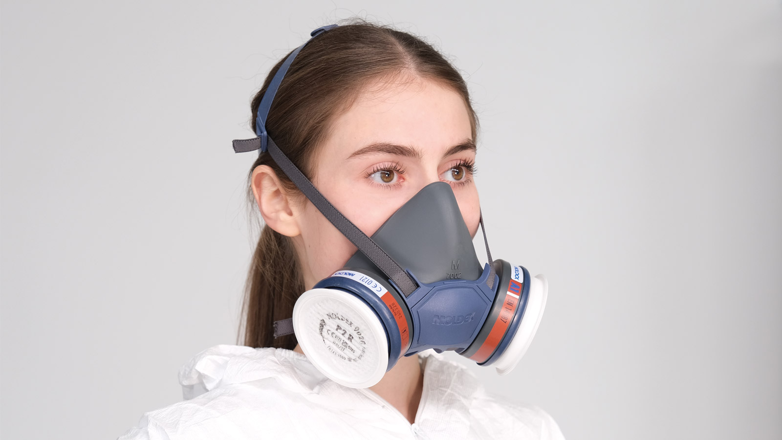 DEMI-MASQUES AVEC FILTRES 7000 SILICONE - TAILLE L - MOLDEX - 700601