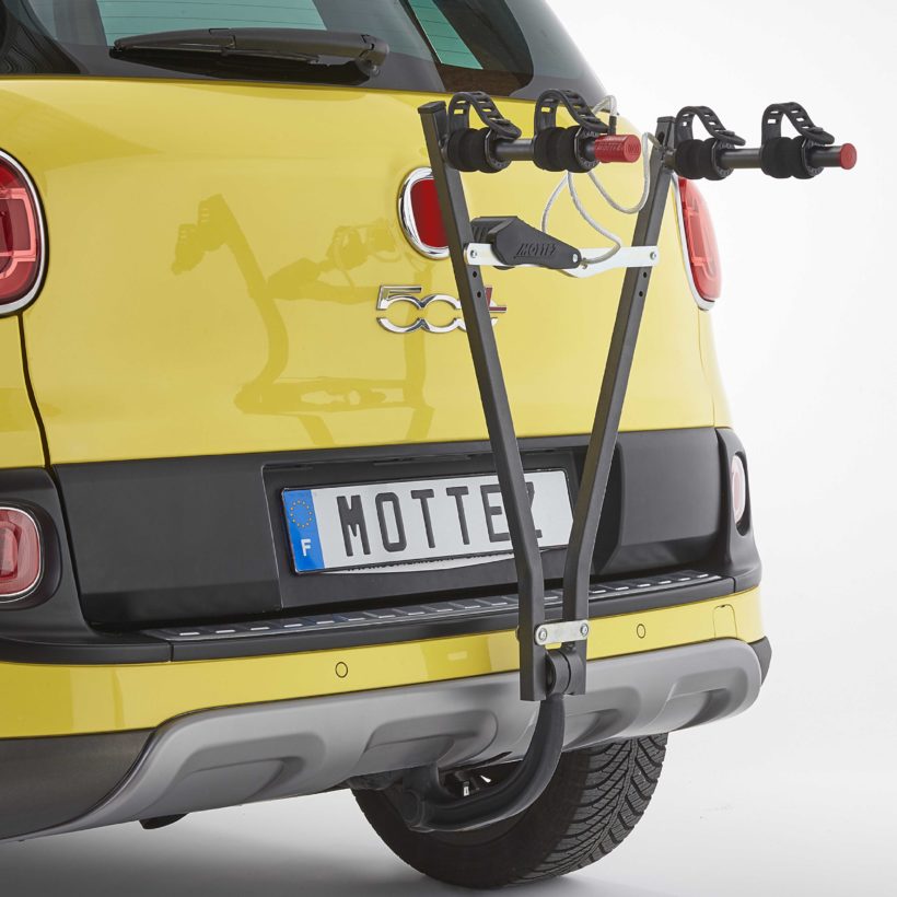 Porte-vélo attelage suspendu 2 vélos avec antivol - MOTTEZ - A009P2ANTI