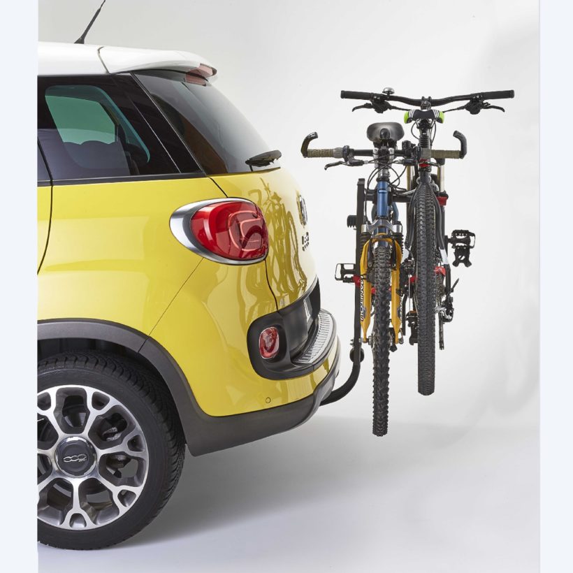 Porte-vélo attelage suspendu 2 vélos avec antivol - MOTTEZ - A009P2ANTI