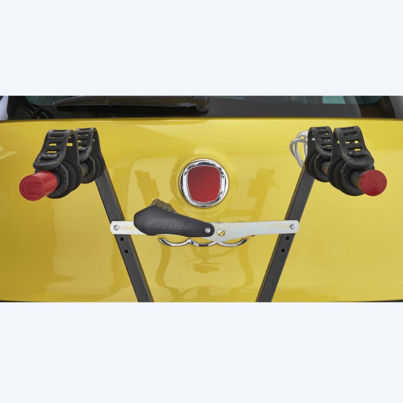 Porte-vélo attelage suspendu 2 vélos avec antivol - MOTTEZ - A009P2ANTI