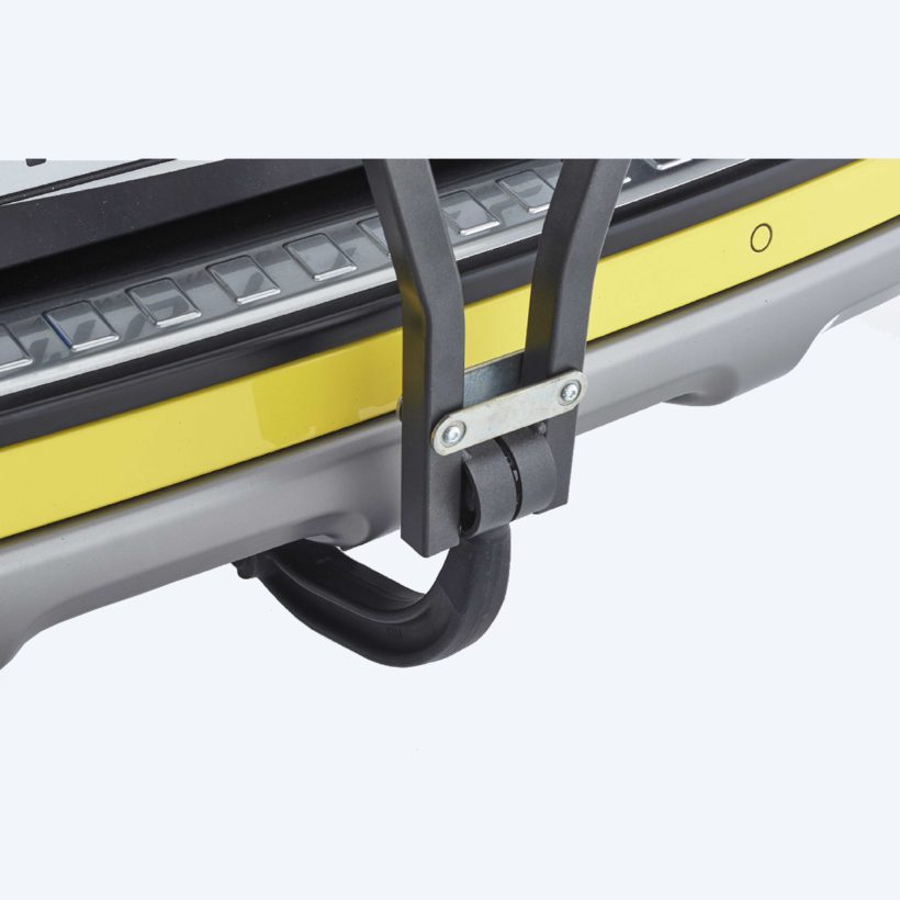 Porte-vélo attelage suspendu 2 vélos avec antivol - MOTTEZ - A009P2ANTI