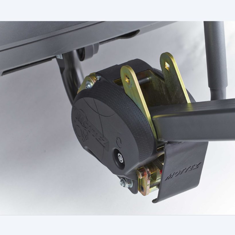 Porte-vélo attelage suspendu 4 vélos rabattable - MOTTEZ - A009P4RA