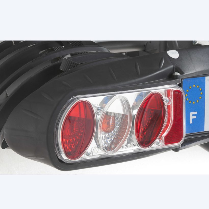 Plateforme 3 vélos pliable et rabattable PLATINIUM : APOLLON 3 - MOTTEZ - A021P3RA