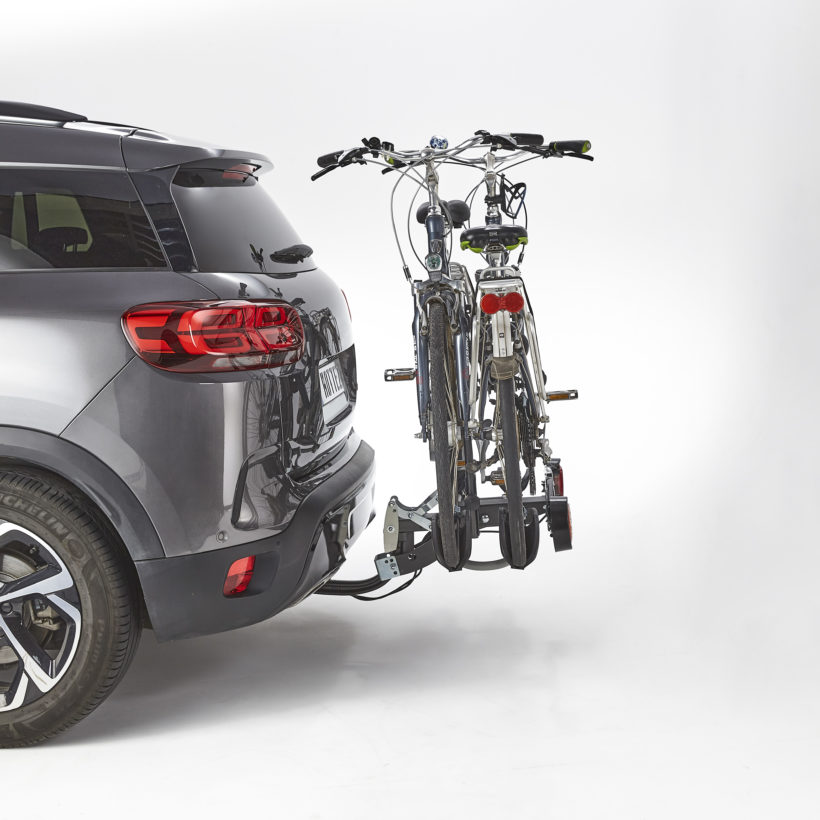 Porte-vélo 2 vélos sur attelage rabattable PREMIUM - Diane 2 - V2 - MOTTEZ - A040P2RA