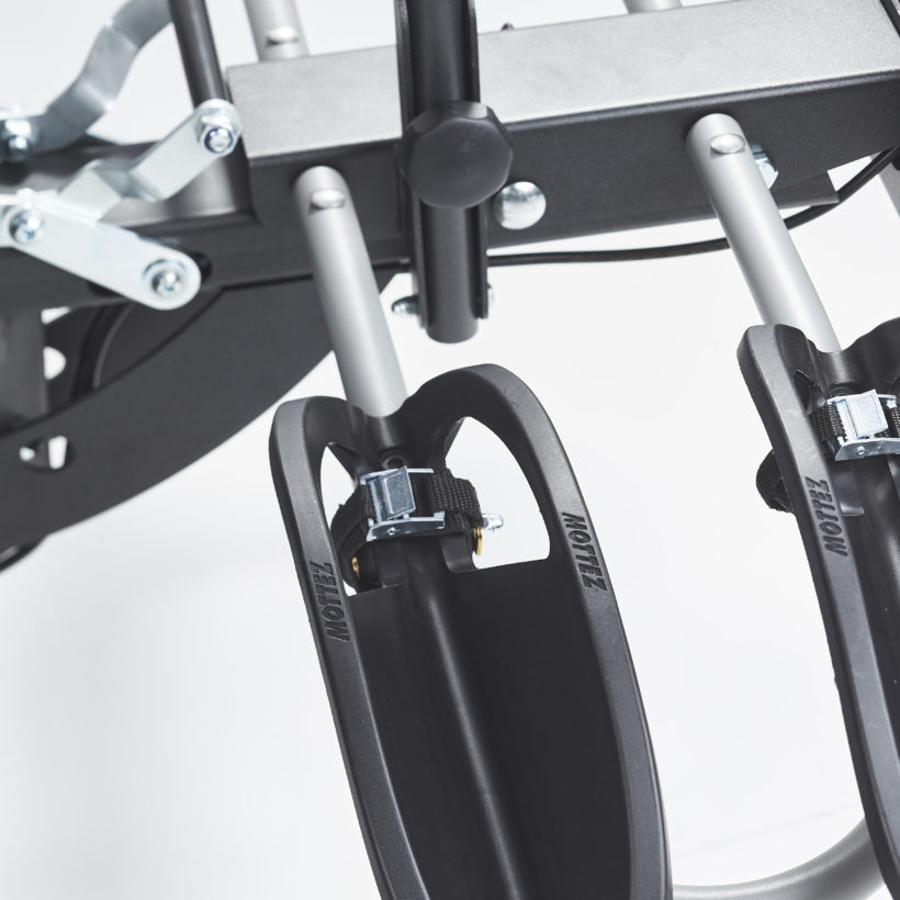 Porte-vélo 3 vélos sur attelage rabattable PREMIUM - Diane 3 - V2 - MOTTEZ - A040P3RA