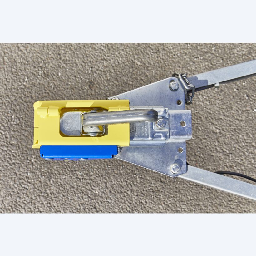 Antivol remorque avec cadenas « caréné » - MOTTEZ - A073B