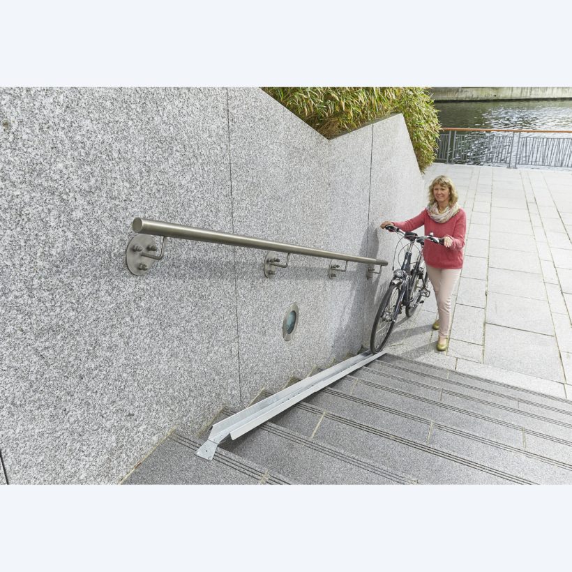 Rampe Vélo pour Escalier - Suivante - MOTTEZ - A142SSUI