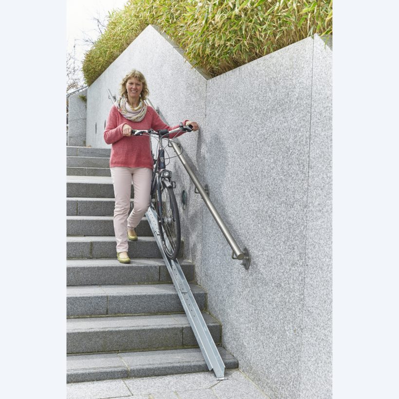 Rallonge Rampe Vélo pour Escalier - Suivante - MOTTEZ - A142SSUI
