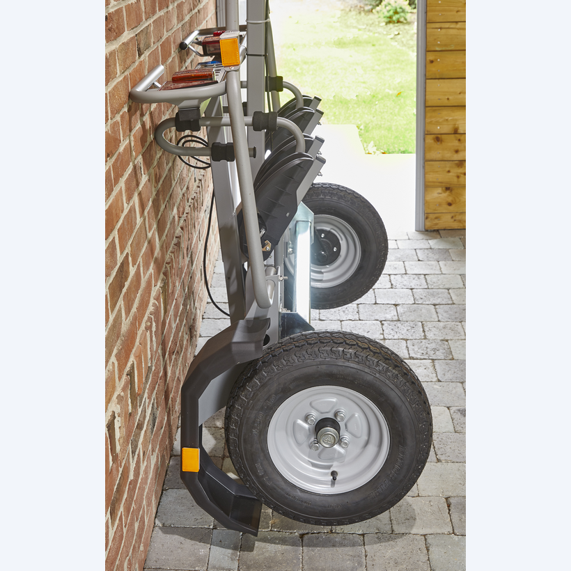 Remorque 4 vélos électriques sur attelage - MOTTEZ - A144V4ELEC