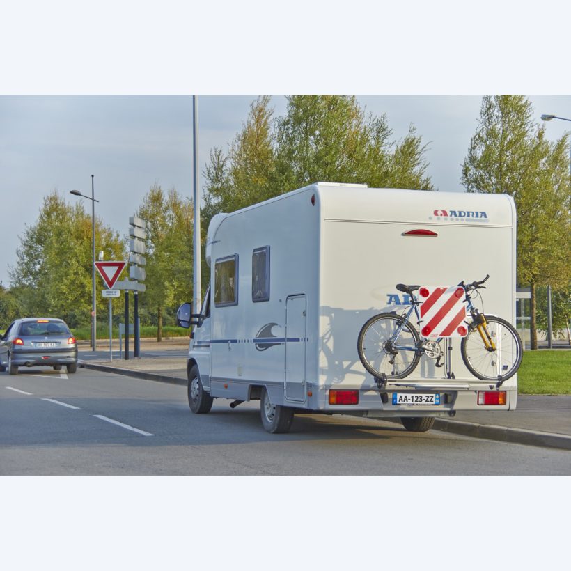 Panneau de signalisation camping car - porte vélos - MOTTEZ - A160V