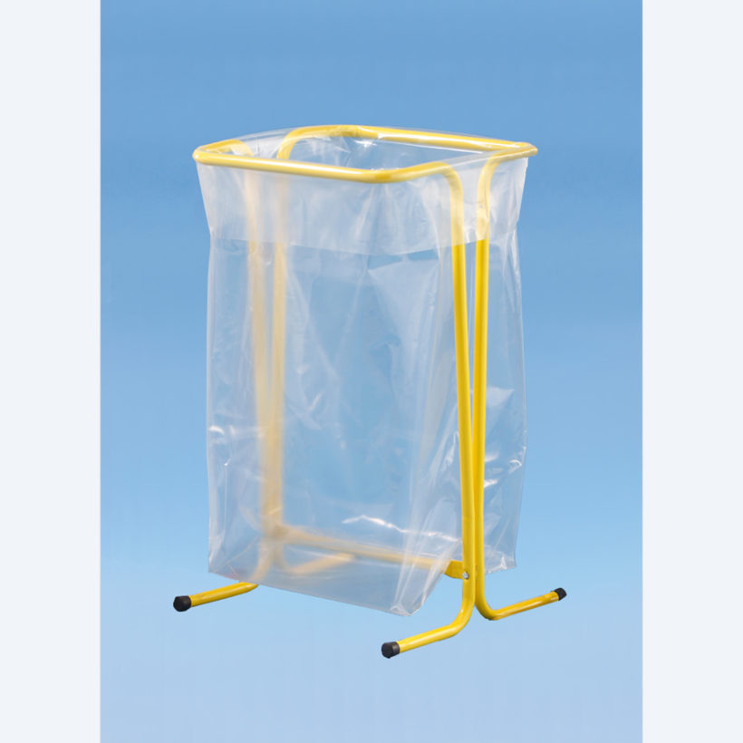 Support Sac Poubelle 100-110 Litres Jaune  - MOTTEZ - B015CNMJA