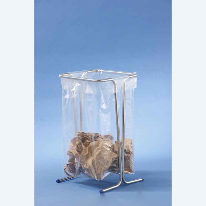  Support Sac Poubelle 100-110 Litres Zingué  - MOTTEZ - B015CNM