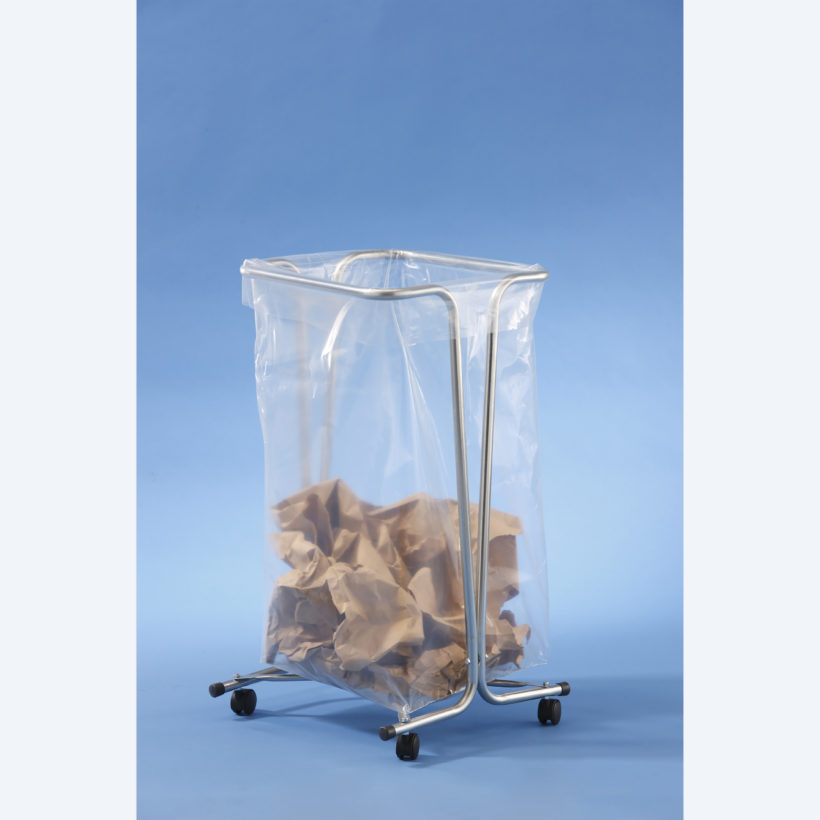  Support Sac Poubelle 100-110 Litres Avec Roulettes  - MOTTEZ - B016CNM