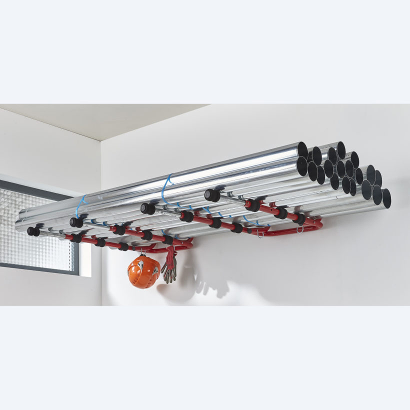  Support mural et rabattable 4 vélos ou multi-usage  - MOTTEZ - B053Q4RA