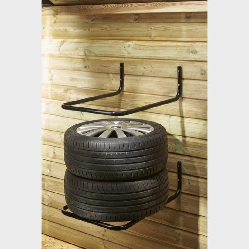 Support range 2 pneus mural  - MOTTEZ - B057Q1