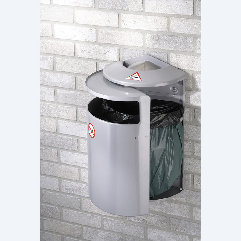 Support Sac Poubelle + Cendrier - MOTTEZ - B063C