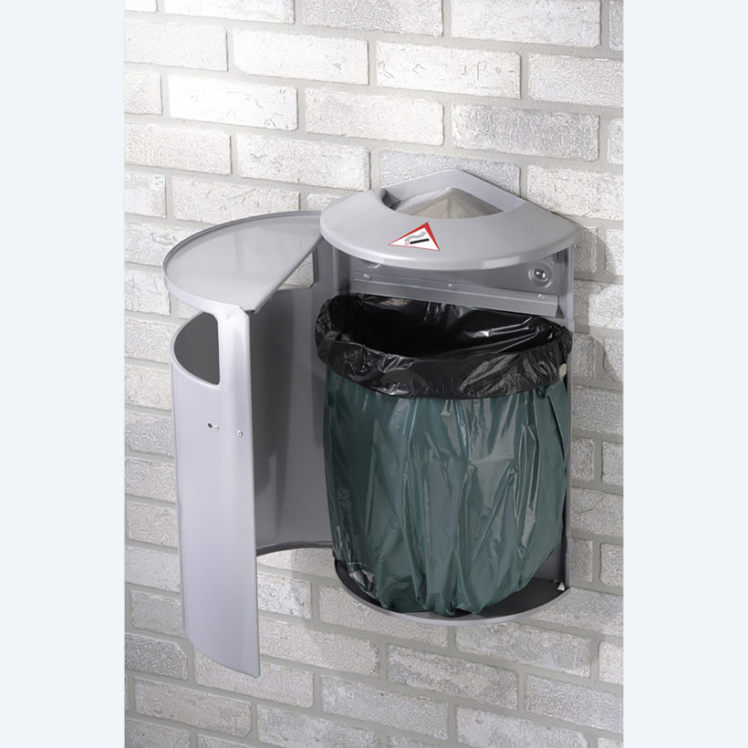 Support Sac Poubelle + Cendrier - MOTTEZ - B063C