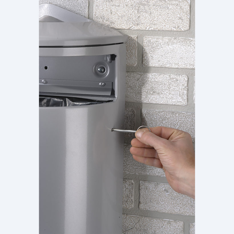 Support Sac Poubelle + Cendrier - MOTTEZ - B063C