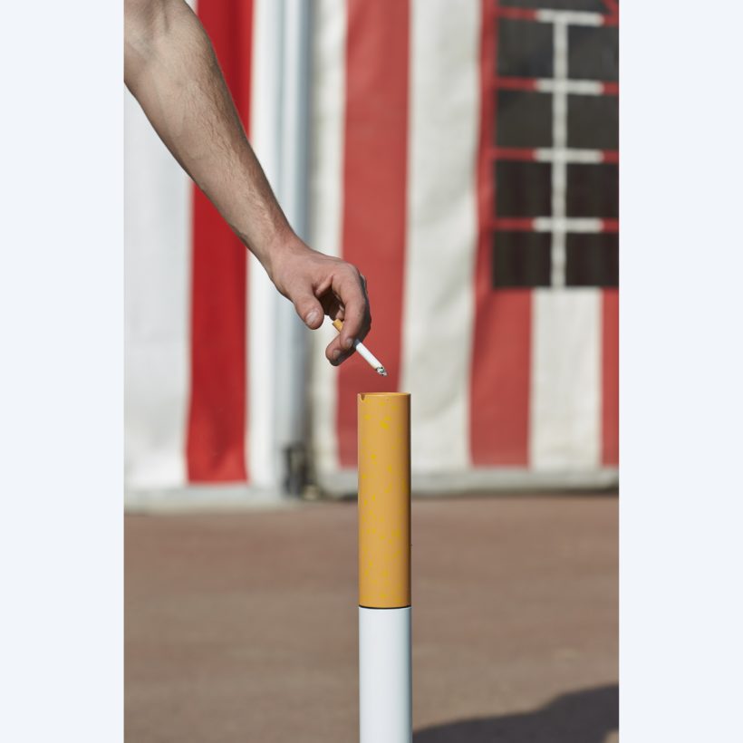 Cendrier Cigarettes à planter dans le sol - MOTTEZ - B065C