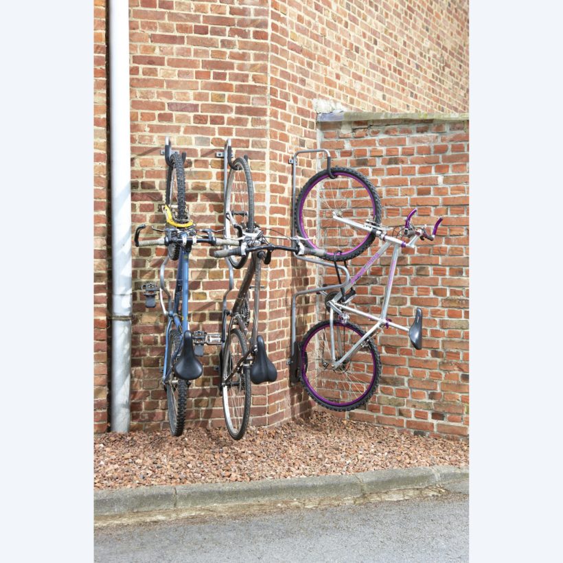 Range vélo mural individuel « antivol » - MOTTEZ - B123P