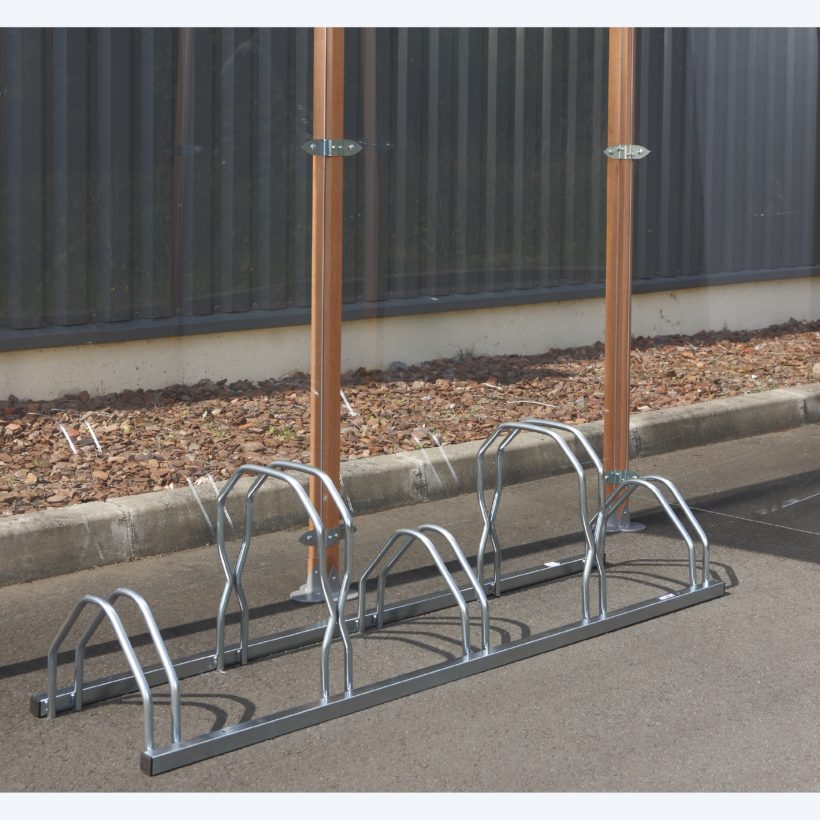 Râtelier 5 vélos sur 2 niveaux - MOTTEZ - B129V