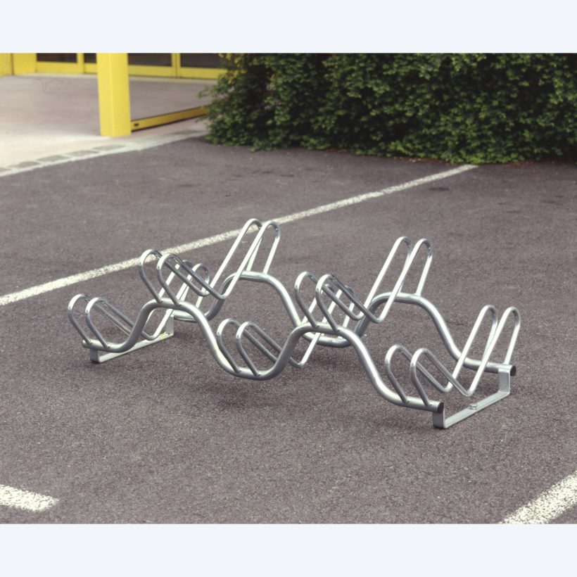 Râtelier 5 vélos sur 2 niveaux - MOTTEZ - B132V