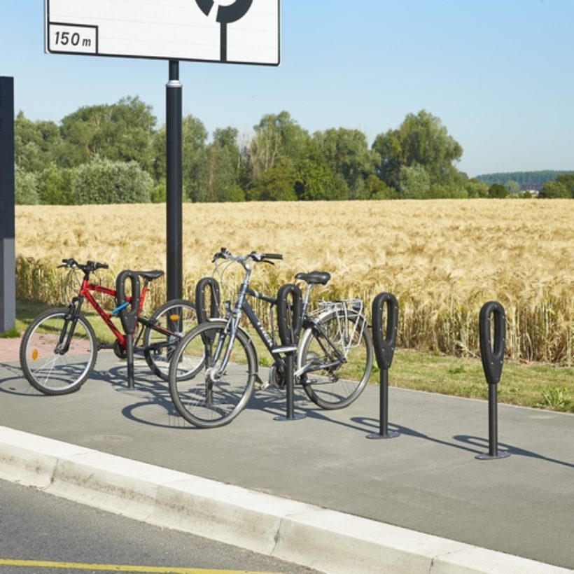  Poteau range 2 vélos  - MOTTEZ - B146S