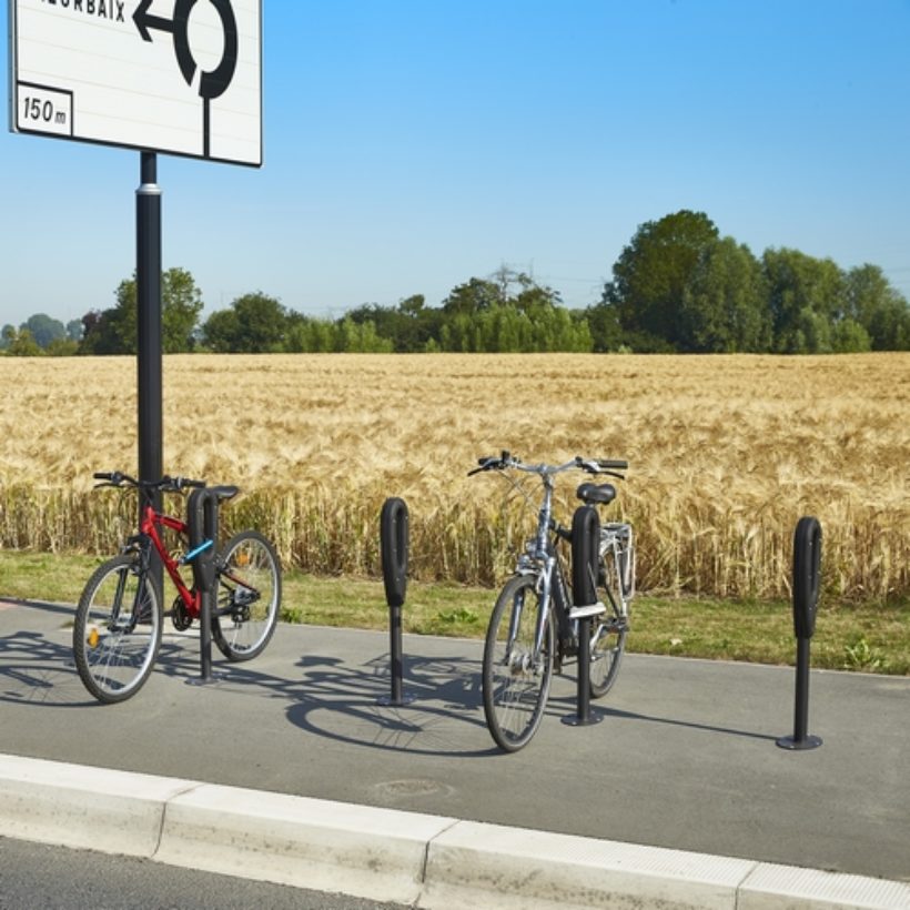  Poteau range 2 vélos  - MOTTEZ - B146S