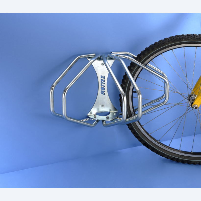 Range vélos Étoile 3 vélos mural - MOTTEZ - B202C