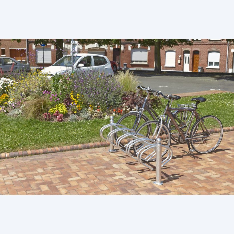 Râtelier New York 10 vélos face à face - MOTTEZ - B209V10GA