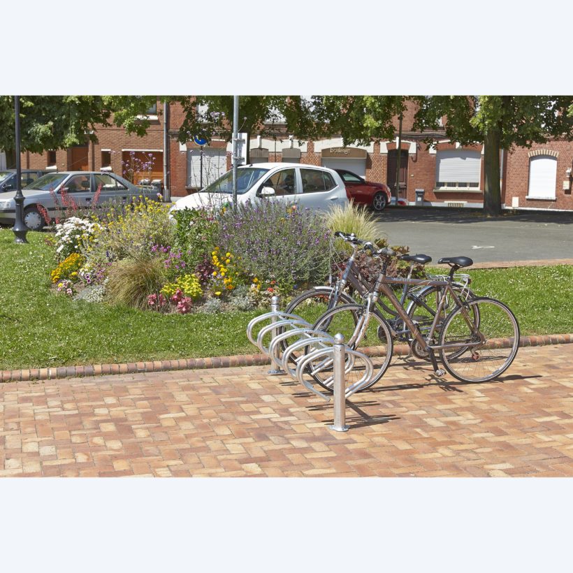 Râtelier New York 10 vélos face à face - MOTTEZ - B209V10GA