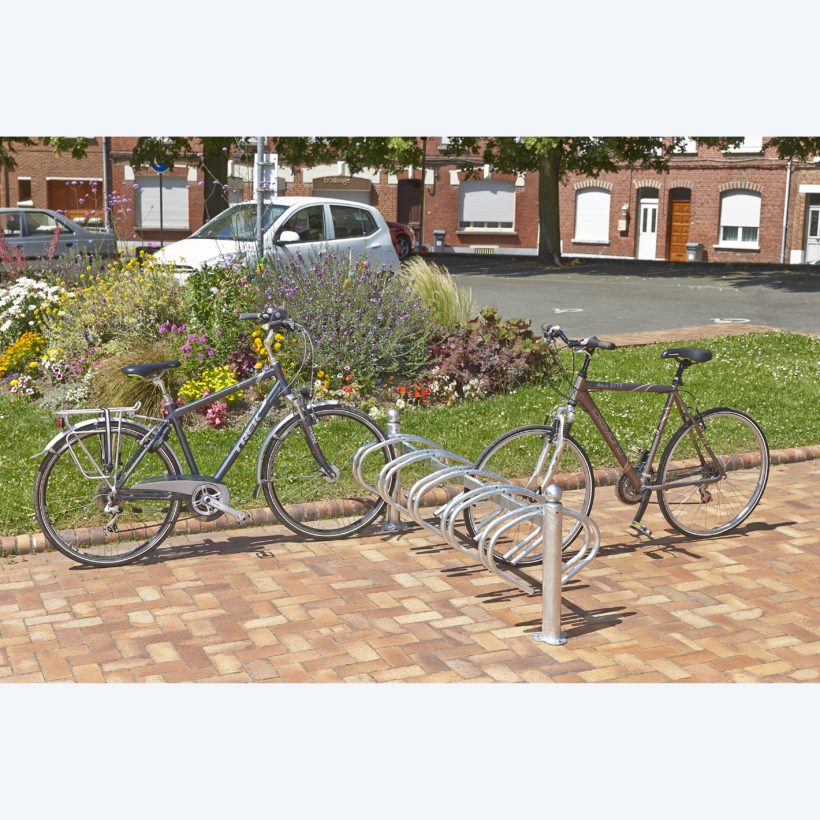 Râtelier New York 10 vélos face à face - MOTTEZ - B209V10GA