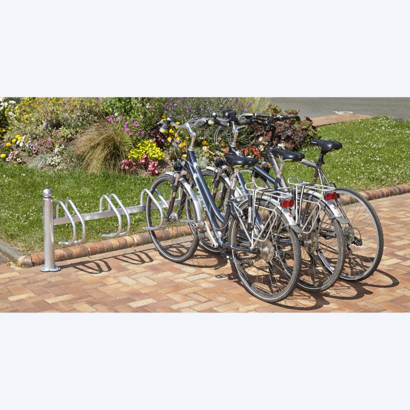 Râtelier New York 5 vélos côte à côte - MOTTEZ - B209V5GA