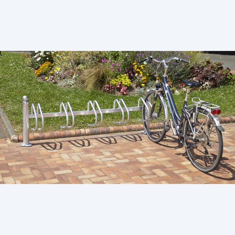 Râtelier New York 5 vélos côte à côte - MOTTEZ - B209V5GA