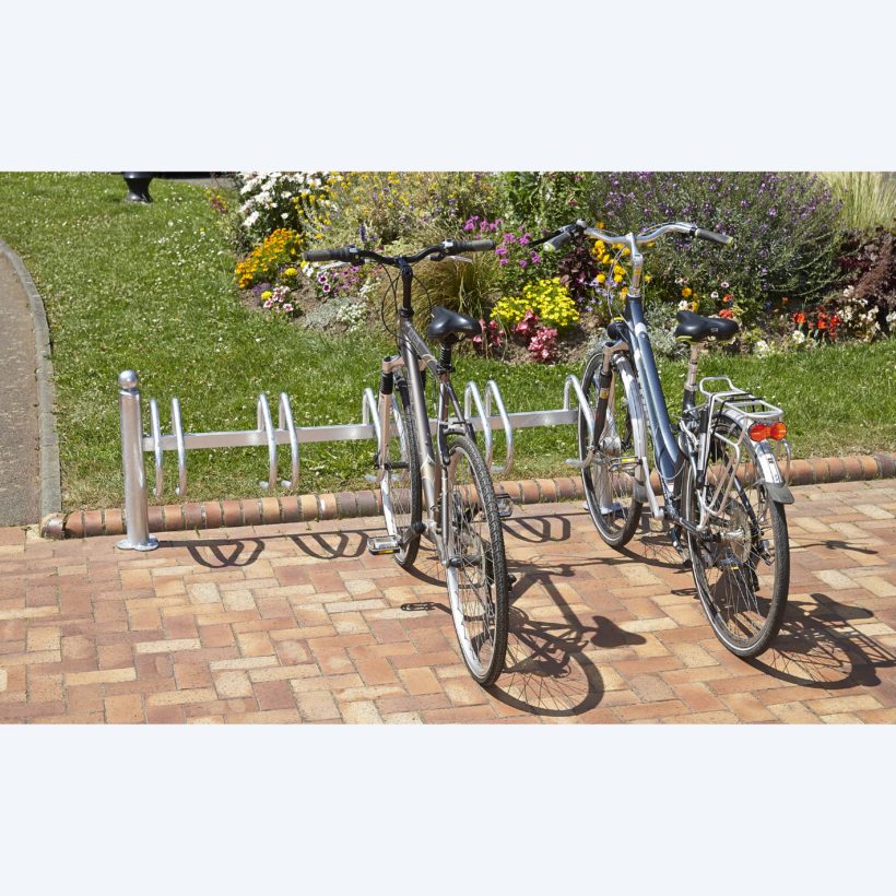 Râtelier New York 5 vélos côte à côte - MOTTEZ - B209V5GA