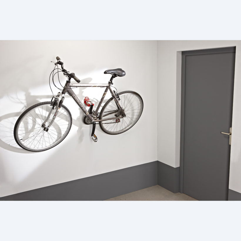 Crochet vélo mural fixation par la pédale - MOTTEZ - B215V