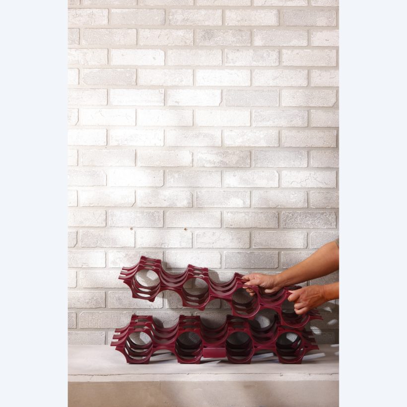 Casier bouteilles polypropylène 7 bouteilles - MOTTEZ - B232V