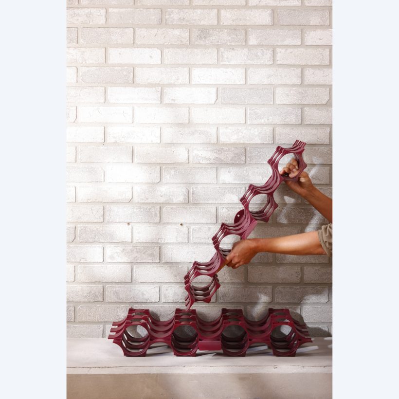 Casier bouteilles polypropylène 7 bouteilles - MOTTEZ - B232V