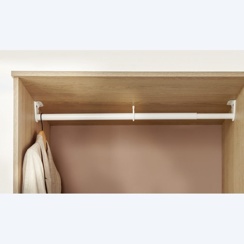 Barre de penderie de 40 à 72cm - MOTTEZ - B240S75BC