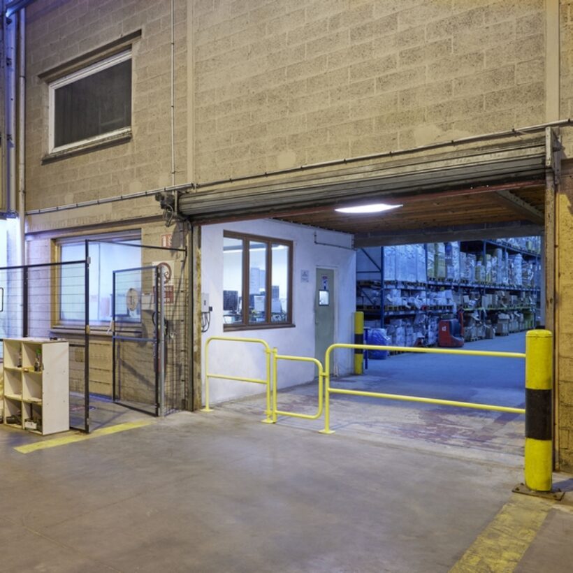  Portillon poudré jaune pour barrière de protection  - MOTTEZ - B253S