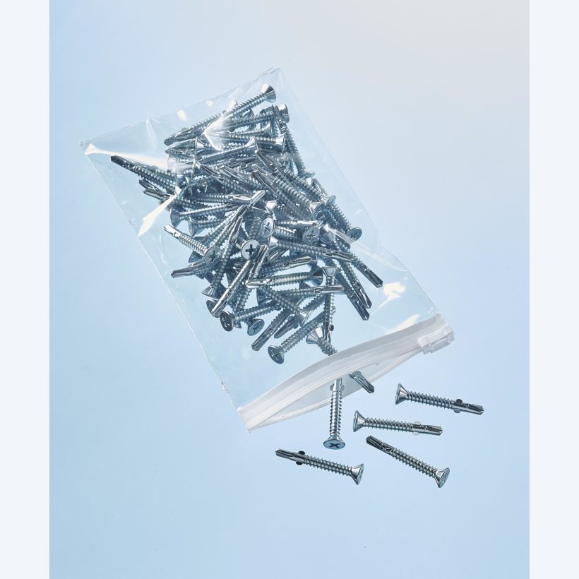 Lot de 20 sachets plastiques transparent avec curseur de fermeture -10 x 8 cm - MOTTEZ - B280SH10