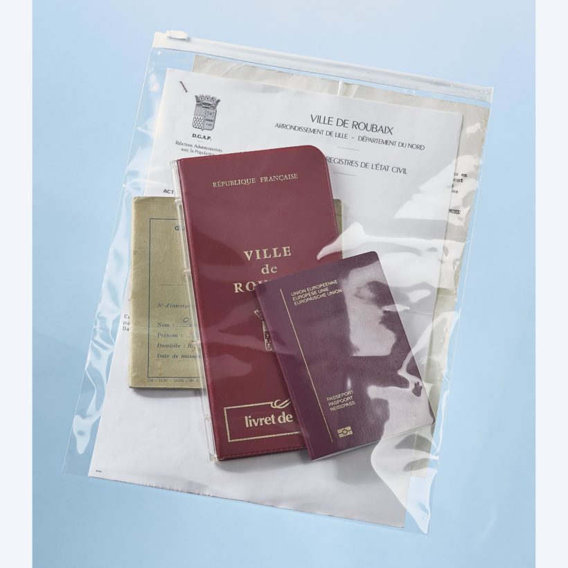 Lot de 10 sachets plastiques transparent avec curseur de fermeture - 21 x 15 cm - MOTTEZ - B280SH21