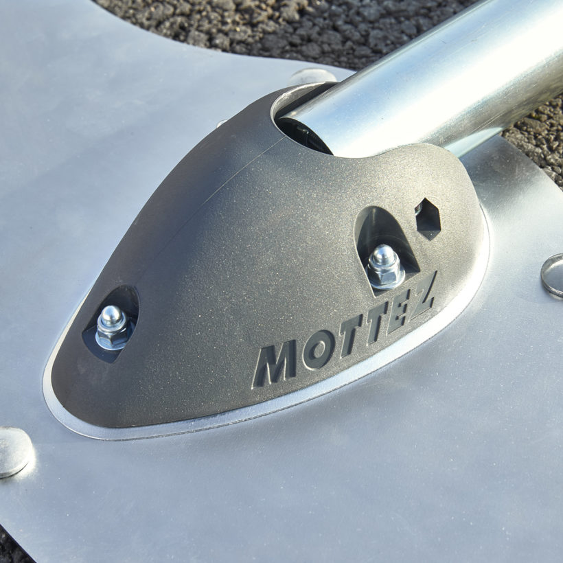 Barrière de parking « spécial macadam »carton neutre avec clés identiques - MOTTEZ - B301CCI