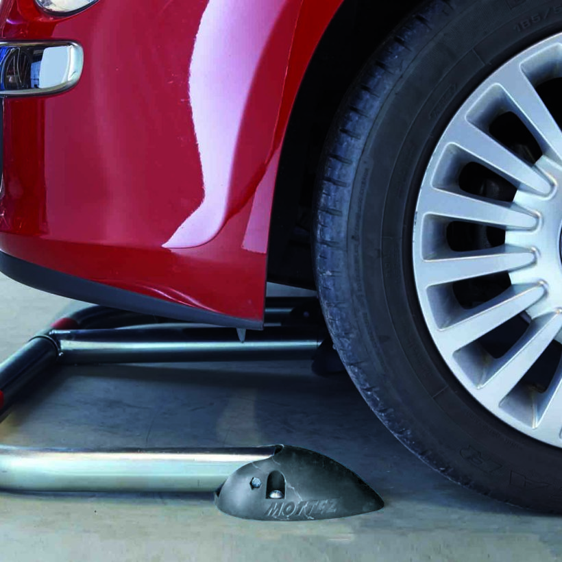 Barrière rabattable DESIGN fermeture clés identiques - MOTTEZ - B302CCI